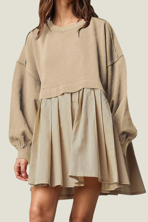 New Women's Oversized Sweatshirt Dress
